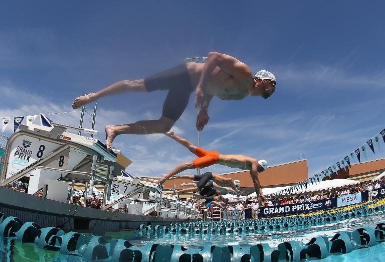 Phelps, Lochte y Schmitt competirán en Gran Premio de natación en Charlotte