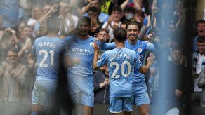 Manchester City goleó 5-0 al Norwich.