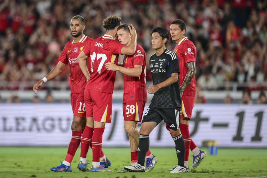 Liverpool gana amistoso en Japón con estreno goleador de Florian Wirtz