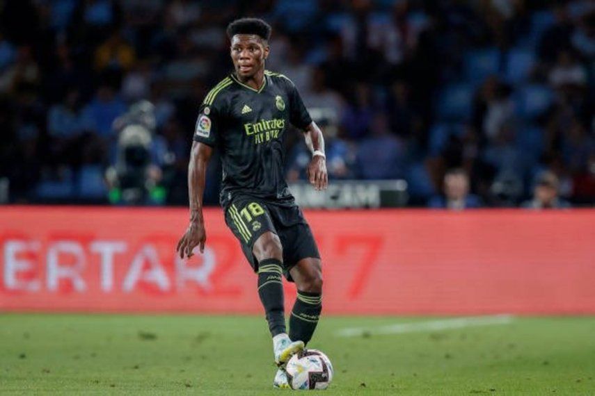 Números de Aurélien Tchouaméni vs Celta de Vigo en LaLiga