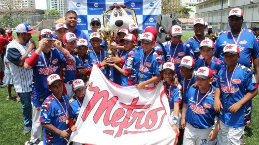 Panamá Metro A es el Campeón del Béisbol U12