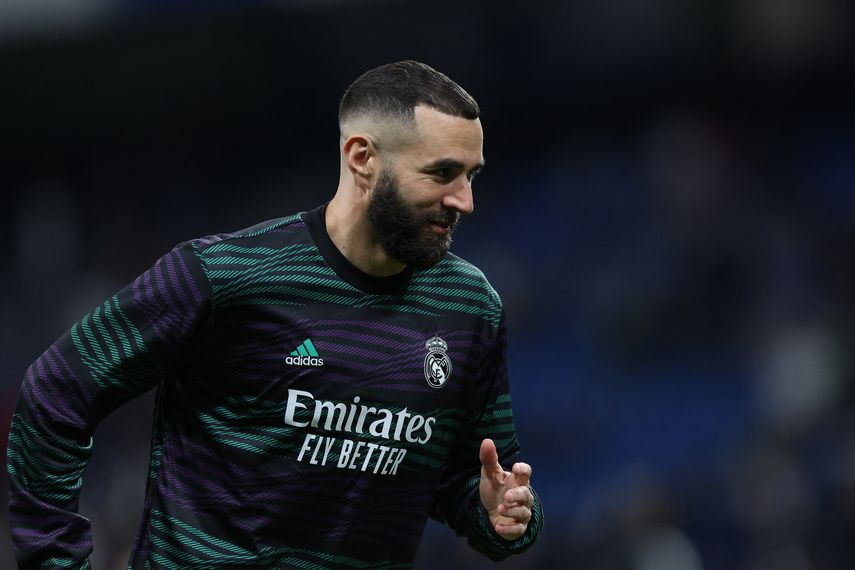 Karim Benzema sigue sin entrenar con el grupo y es duda ante el Espanyol