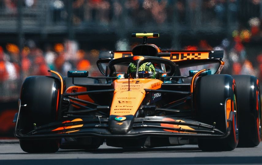 Fórmula 1: Landon Norris dominó últimos libres en el GP de Canadá