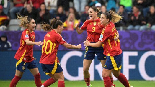 Eurocopa Femenina 2025: España golea a Bélgica y avanza a cuartos