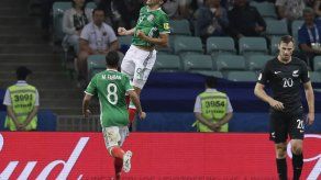 Confederaciones: México sufre para vencer a Nueva Zelanda