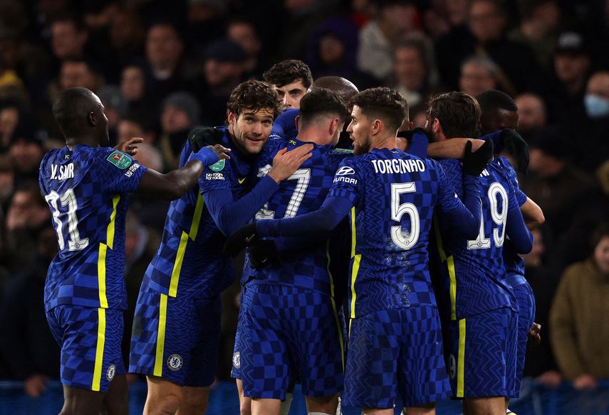 Chelsea venció al Tottenham y toma ventaja en la semifinal de Copa