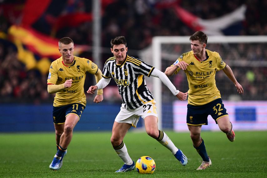 La Juventus empató ante Genoa en Serie A