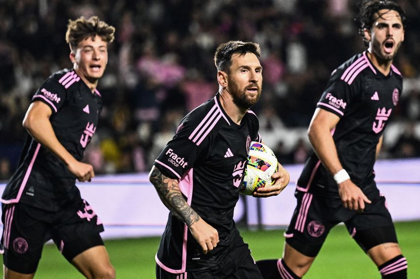 Lionel Messi anota su primer gol del 2024 en la MLS