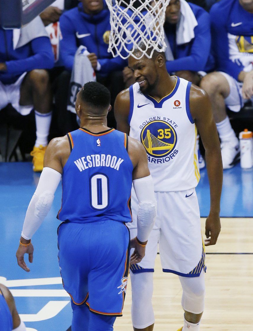 Westbrook suma 34 puntos; Thunder doblega a Warriors