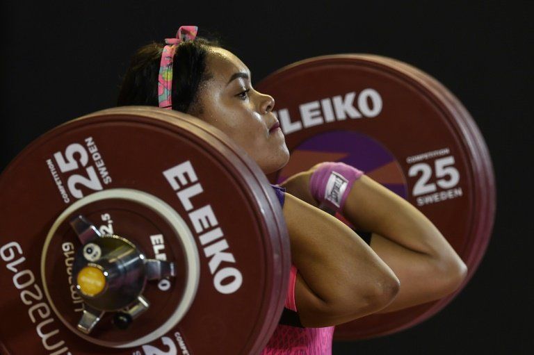 Jhonatan Rivas y Mercedes Pérez extienden dominio de Colombia en halterofilia de Lima-2019