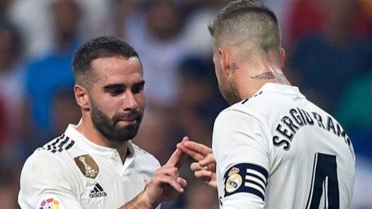 Sergio Ramos le envía un mensaje a Dani Carvajal Sergio Ramos le envía un mensaje a Dani Carvajal