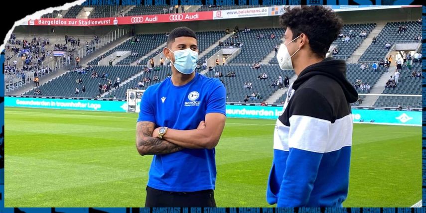 Andrés Andrade regresa a entrenar con el Arminia
