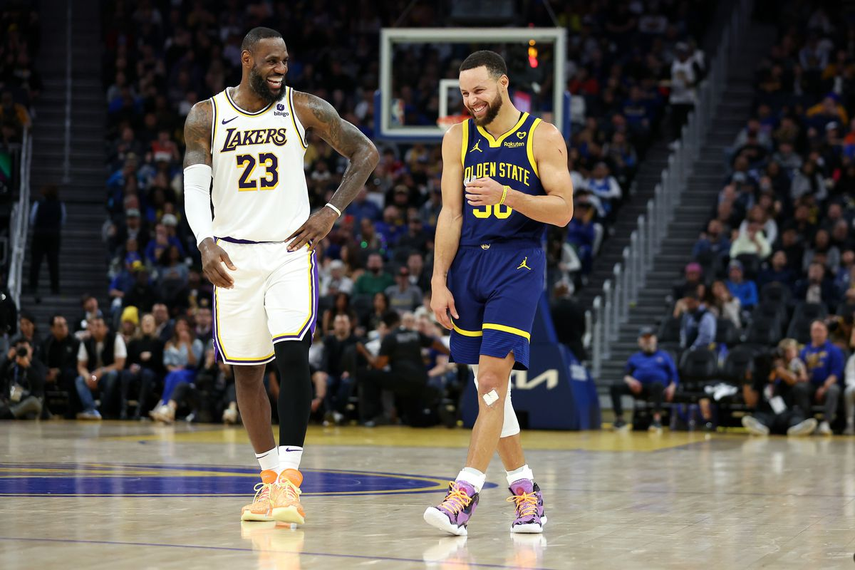 NBA: LeBron con un triple doble le da la victoria a los Lakers sobre Warriors