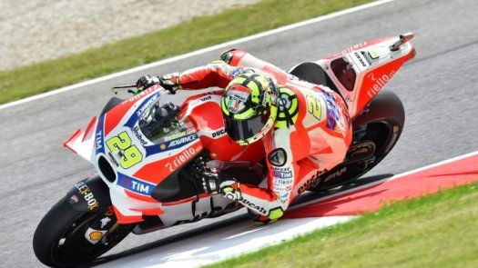 Iannone (Ducati) marca el ritmo tras dos primeras sesiones en Mugello