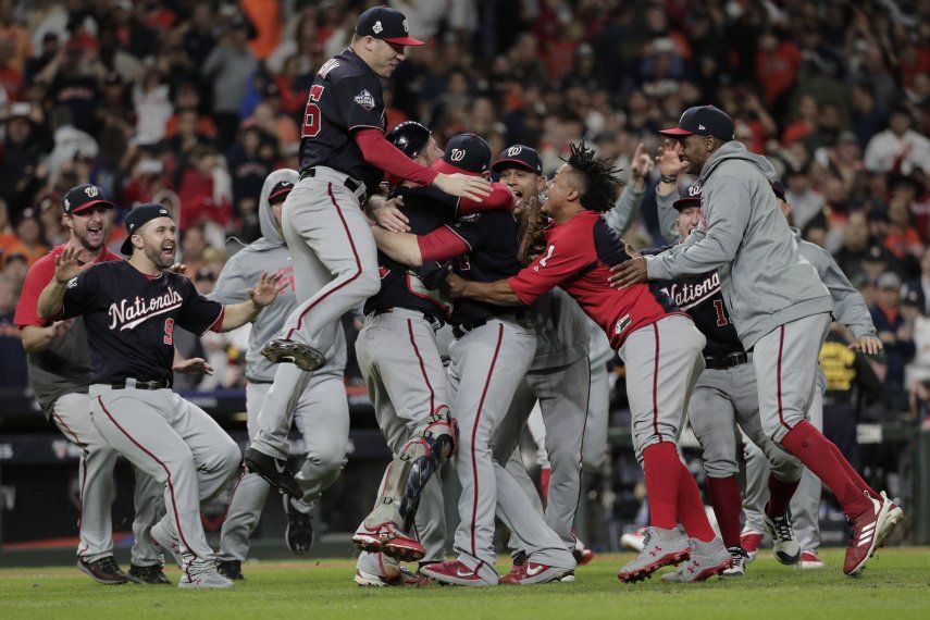Nacionales ganan Serie Mundial por primera vez en la historia