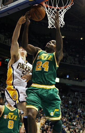 NBA: Jazz 96, Pacers 87; Boozer encabeza ofensiva