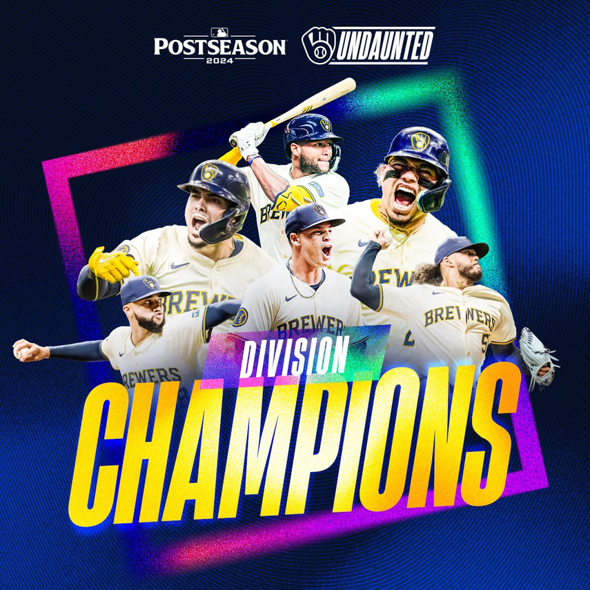 MLB: Cerveceros aseguraron la División Central de la Liga Nacional