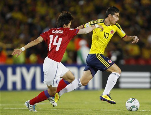 Sub20: Colombia depende de la dupla Rodrí­guez-Ortega