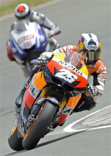 MotoGP: Pedroso se impone en Alemania, Rossi cuarto