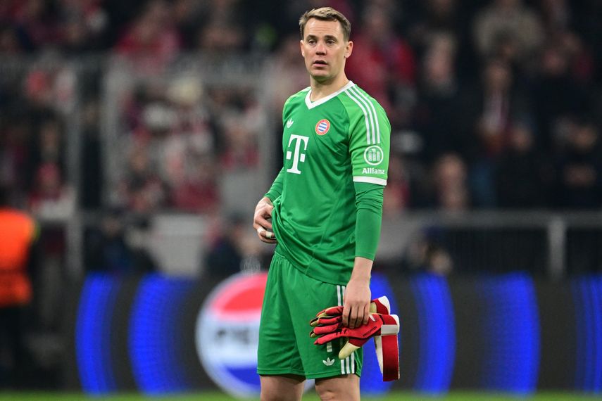 Bayer Múnich anuncia que Manuel Neuer tuvo una reacción muscular y requiere más descanso