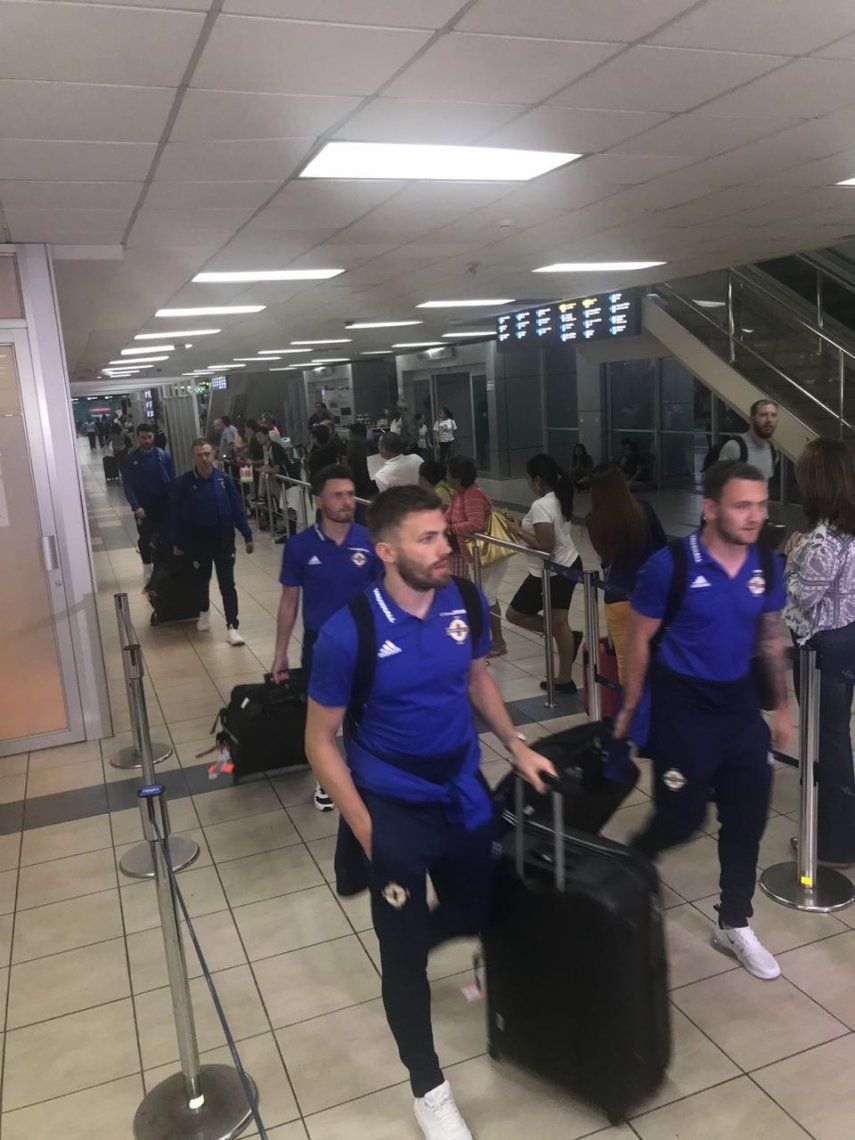 Irlanda del Norte llegó a Panamá para amistoso