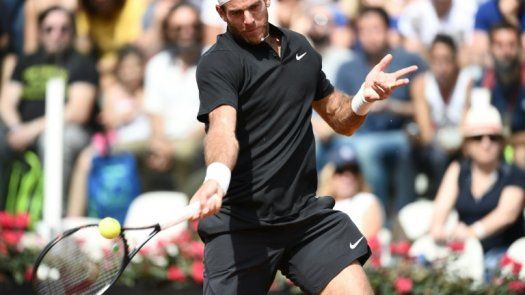 Del Potro es duda para jugar Roland Garros por lesión