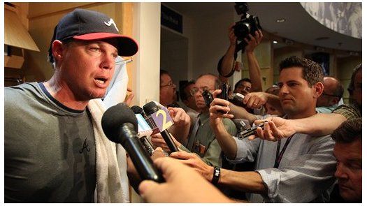 Chipper Jones posterga hablar de su retiro
