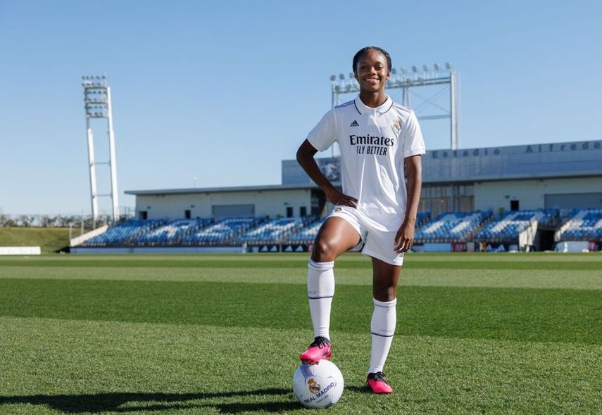 El Real Madrid presenta a Linda Caicedo como su nueva jugadora