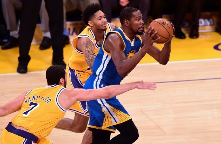 Durant -Warriors- regresa para final de la temporada regular de la NBA