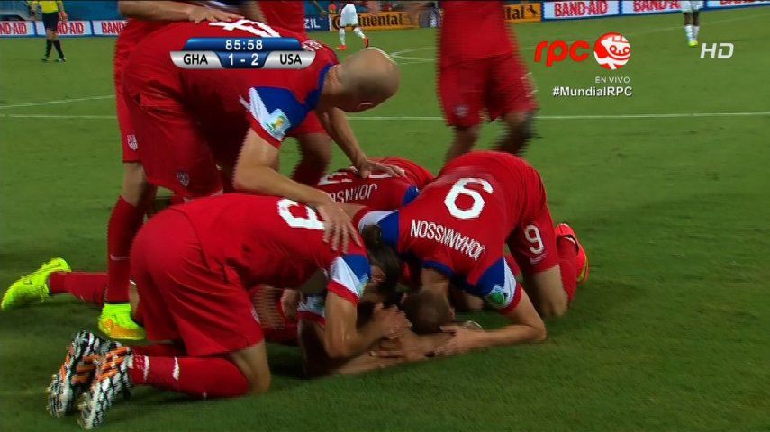 Estados Unidos debuta con triunfo sobre Ghana