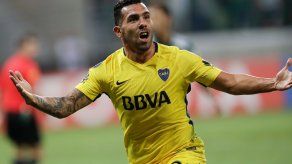 Tevez consigue empate de Boca en casa de Palmeiras