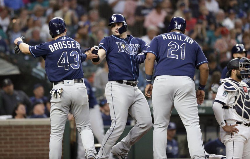 Rays ganan a Seattle, Zunino, Kiermaier y García jonronean