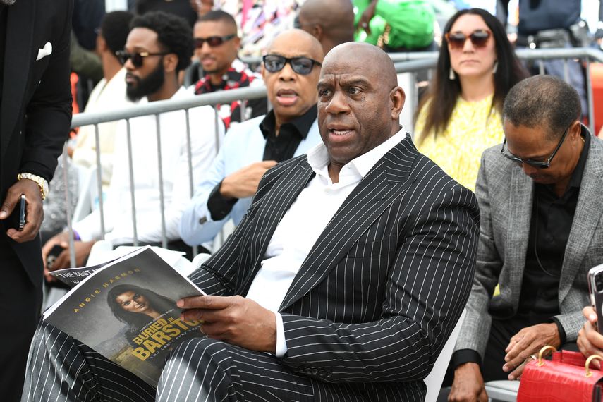 La NBA rinde homenaje a Magic Johnson y Larry Bird