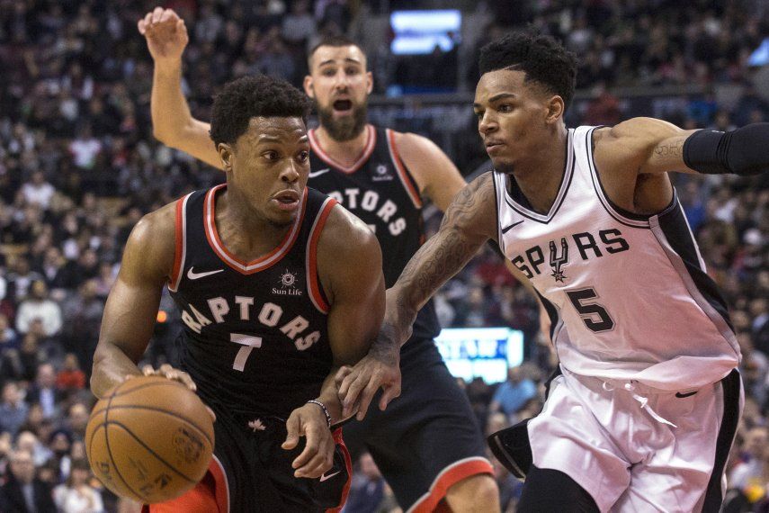 De la mano de Lowry, Raptors rompen mala racha ante Spurs