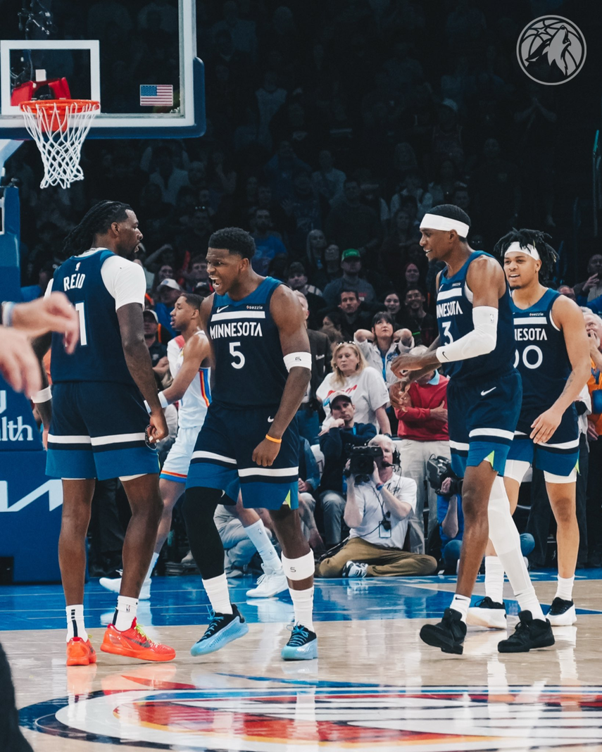 NBA: Minnesota Timberwolves remontó un partidazo ante OKC
