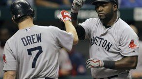 Ortiz da jonrón y Medias Rojas se imponen 6-1 ante Rays
