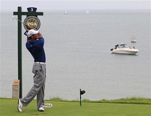 Woods se desploma en tercera ronda de PGA Championship