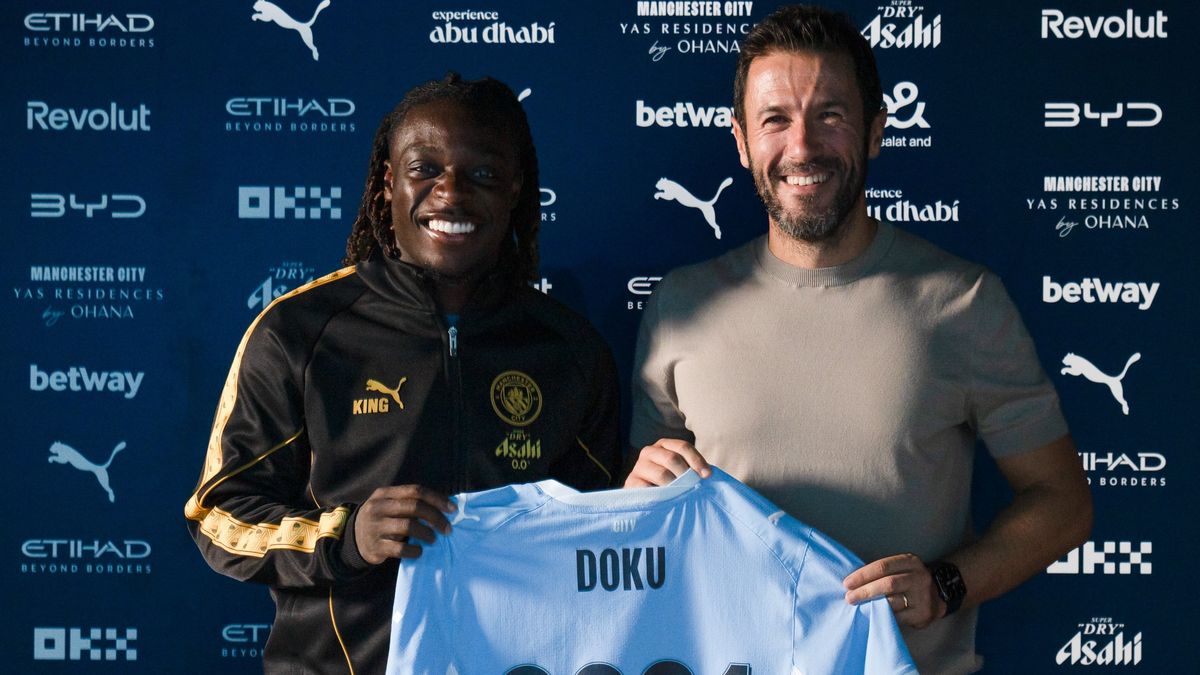 Jérémy Doku extiende contrato con el Manchester City Jérémy Doku extiende contrato con el Manchester City