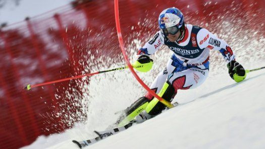 El francés Alexis Pinturault gana el oro en la combinada de esquí alpino