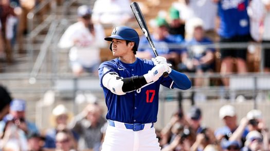 Shohei Ohtani brilló en su debut en la Cactus League del Spring Training MLB