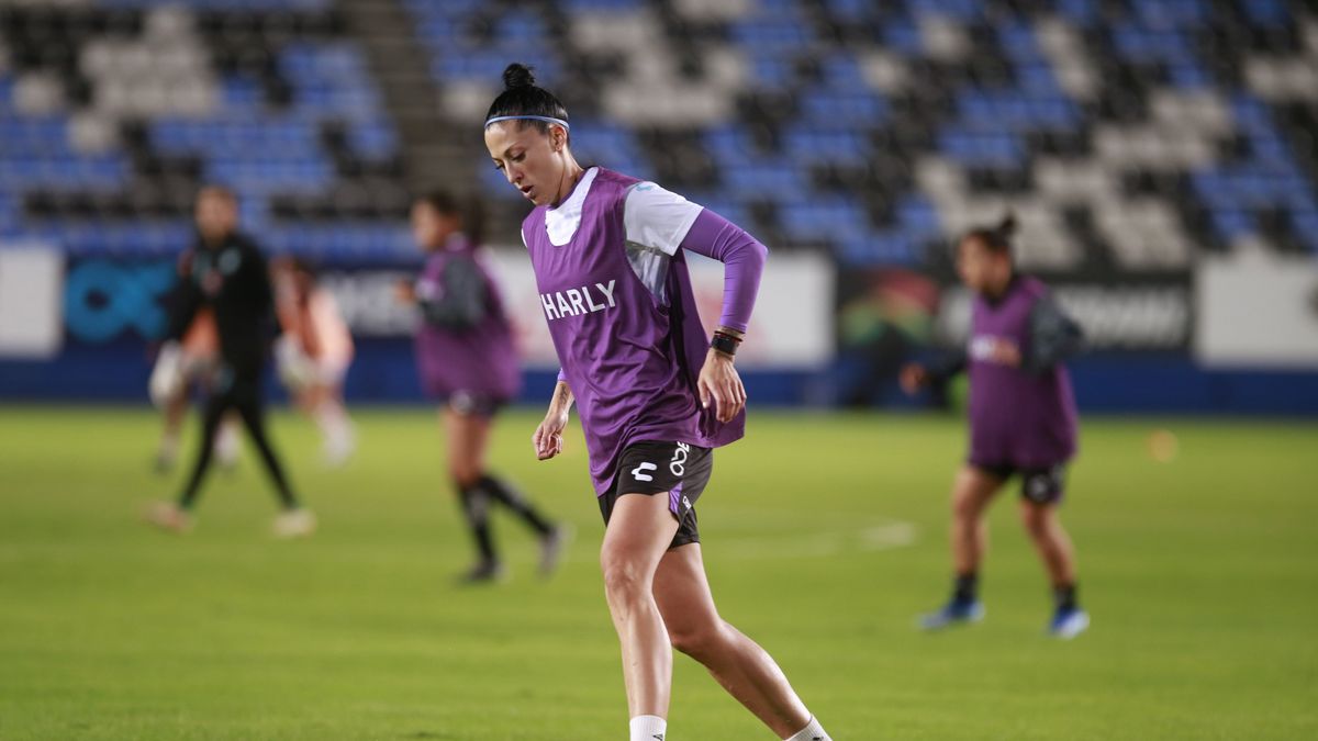 Jenni Hermoso vuelve a entrenarse con la selección española