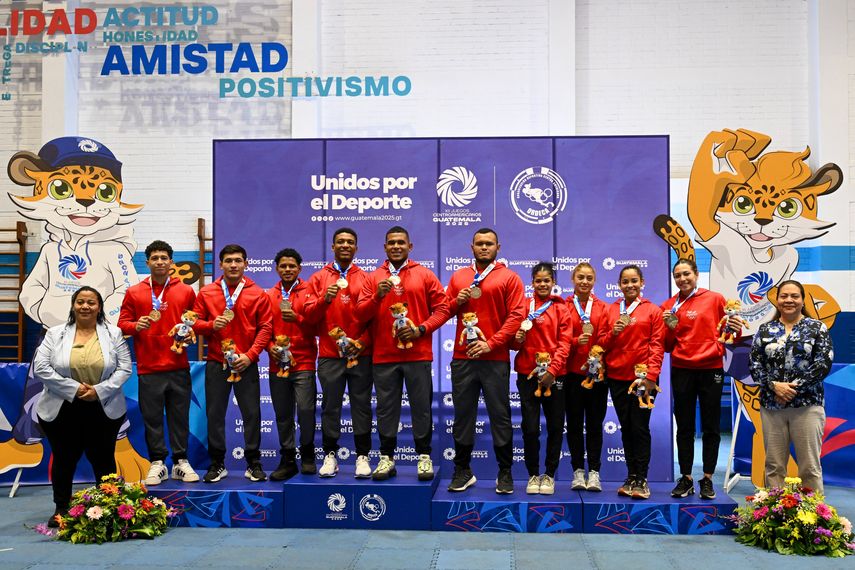 Juegos Centroamericanos 2025: El equipo mixto de Judo conquistó otra medalla de oro