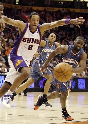 NBA: Bobcats 114, Suns 109; Jackson encabeza a Charlotte