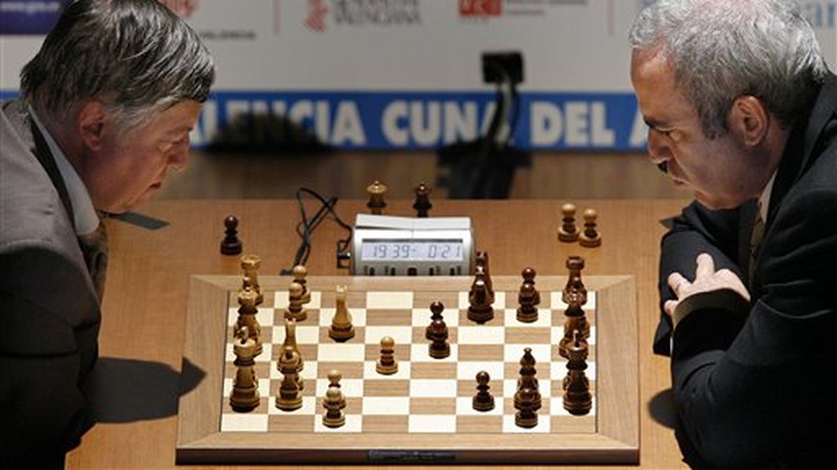 Quién gano más Karpov o Kasparov?