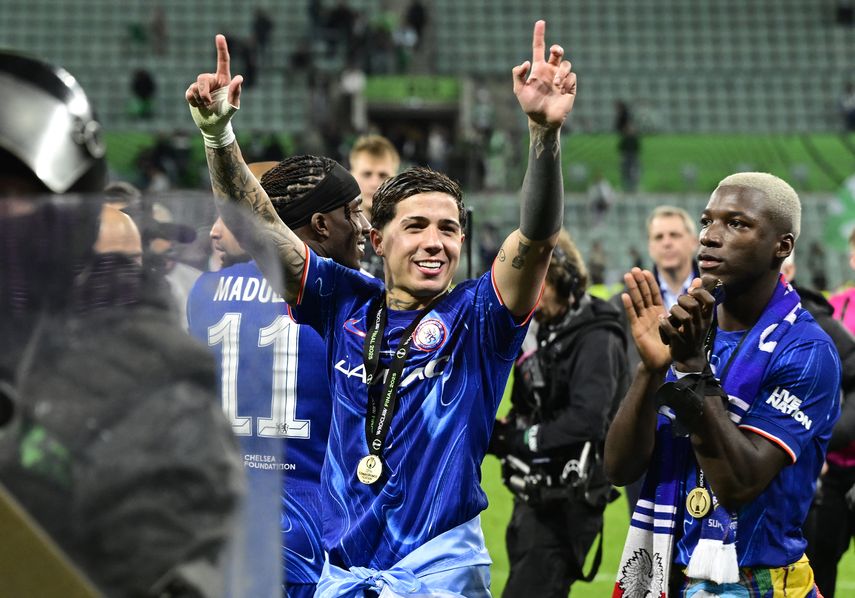 Enzo Fernández: Ajustamos alguna tuerca y después hemos sido superiores