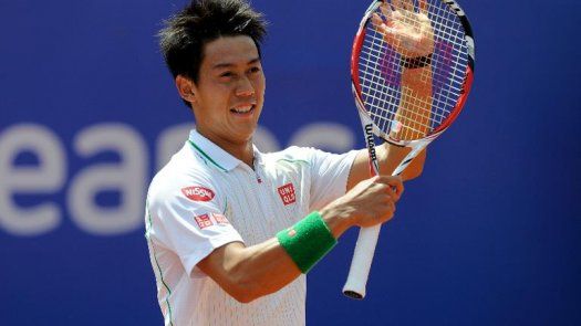 El japonés Nishikori, primer finalista en Barcelona