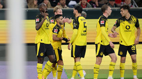 El Borussia Dortmund venció al Augsburgo con gol de Guirassy