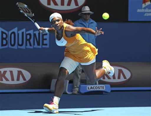 Serena Williams e Ivanovic pasan a segunda ronda en Australia
