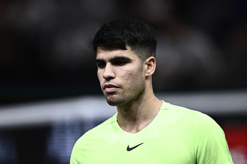 Carlos Alcaraz se despide del Masters 1000 de París