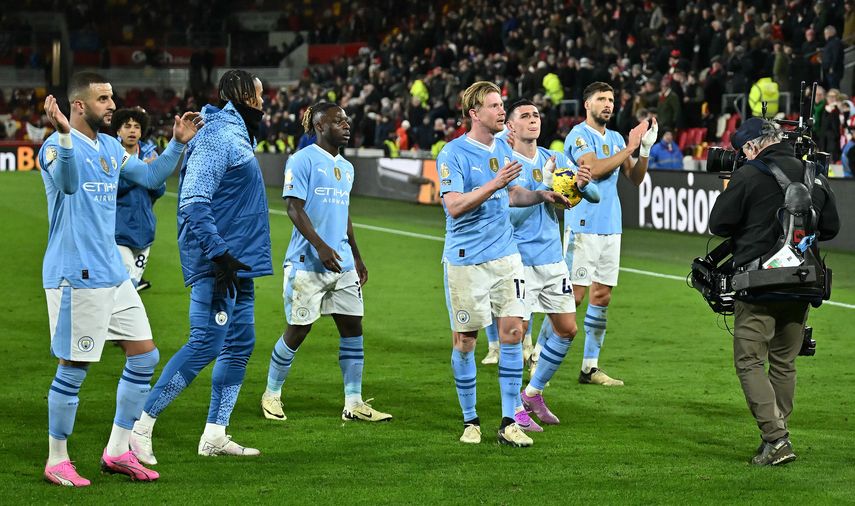 Manchester City le remonta al Brentford en Premier League